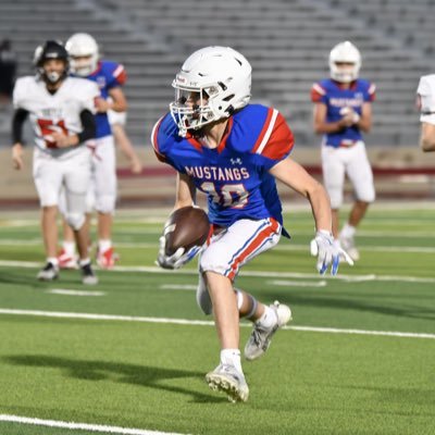 MasonF1034's profile picture. Grapvine,Tx || 5’7, 135|| Football,soccer||3.8 GPA|| christian athlete|| C/O 2028