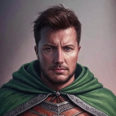 A modern-day guardian inspired by the legendary Robin Hood, vigilant in the digital realm in pursuit of wealth. #WealthWarrior #Robinhood half serious, half not