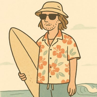 波がなけりゃ寝ときゃいい。 やる気ゼロで生きる哲学と、 ズボラDIYと、ちょいアウトドアと、波に乗る日々。 いつも心にビーサンを。 #サーフィン #DIY #無気力ライフ#ちょこっとアウトドア