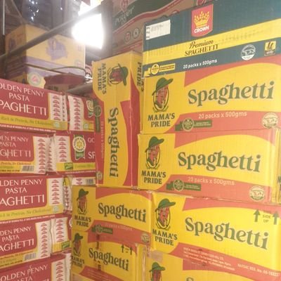 Just myself, Jesus and the Spaghetti plus many edible things that I sell