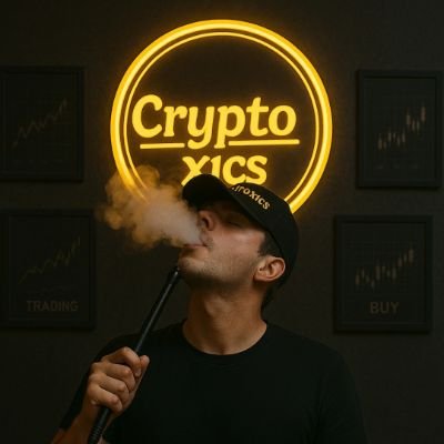 🚀 𝗙𝗼𝘂𝗻𝗱𝗲𝗿 𝗼𝗳 @cryptoxics | 🔗 Blockchain Enthusiast |
📊 Crypto Trader | 📈 Market strategist since 2019