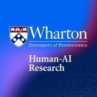 Wharton Human-AI Research (@whartonhumanai) 's Twitter Profile Photo Wharton Human-AI Research (@whartonhumanai) 's Twitter Profile Photo
