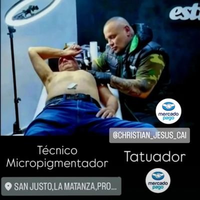 Tatuador
Micropigmentador Profesional
Scalp Capilar
Instructor de Tiro ANMaC
Auditoría General de la Nación
del C.A.I ❤️👹❤️