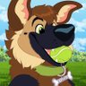 DogTibbs's profile picture. (He/Him) Demi | 30 | Shep 🐶 & Roo 🦘| 👔: @sparklekreation | pfp @thatlionthing | banner @thatlionthing | TF and pooltoys | taken: @Andromeda_NF