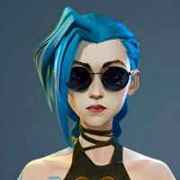 Has Riot announced a Jinx spin-off yet ? (@jinxspinoff) Twitter profile photo