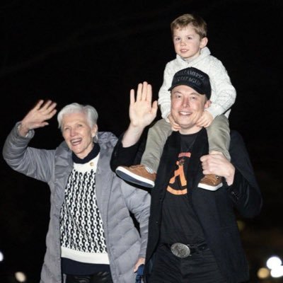 Mother of @Elonmusk Thanks y'all for your love and support ❤️🇺🇸💪🥳