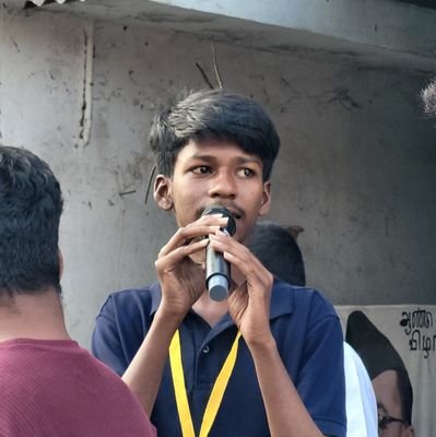 Marxist ☭ | Art Love Revolution 🚩| Socialism Is The Alternative ✊| District President of SFI Dindigul District