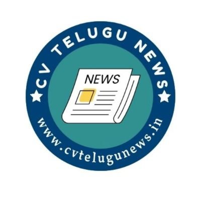 cvtelugunews's profile picture. CV TELUGU NEWS: Telugu News