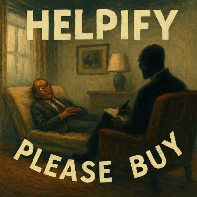 The right coin for when things are falling apart. Just lost ur all net worth on some shitcoin? 
Help yourself. Helpify the world.