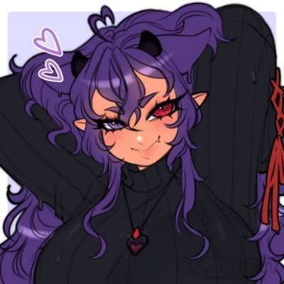 👾 𖦹 Mammon ღ Dæmon Slime Vtuber 🖤 😈さんのプロフィール画像