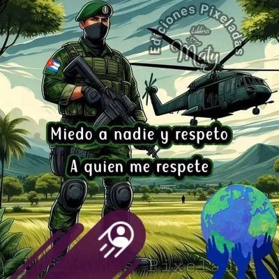 Joven ,cubano🇨🇺,💯%revolucionario, fidelista, martiano y fiel a mis ideas y principios
#SomosContinuidad
#VamosPorMás
Te convido a creerme cuando digo futuro