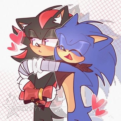 25/loves Shadonic/Sonadow ❤️💙/♀️/NSFW/SFW