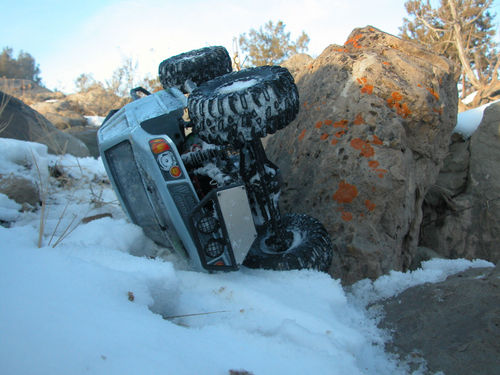 Enjoying RC rock crawling in the Rifle area since a year ago.