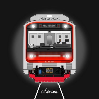 I am Deaf (Disabled), From Indonesia | Vector Train (KAI Commuter)