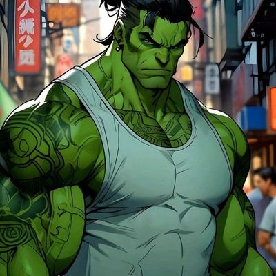 Hulk smash -lewd spin on Bruce banner and the hulk-he now uses his anger to smash the women and men instead of the villains.