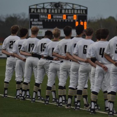 PESHrecruitBSB's profile picture. ⚾️ Official Twitter for Plano East Sr. High Baseball Recruitment ⚾️Est. 1981 #EastsideBoys #TheJungle #BEAST #GoldShirts