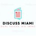 Discuss Miami (@discussmiami) Twitter profile photo