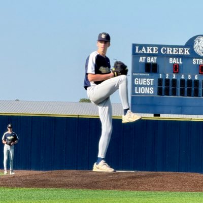 Hudson_Gross09's profile picture. 6”4” 190lb | LHP | Class of 2028 | Lake Creek HS
