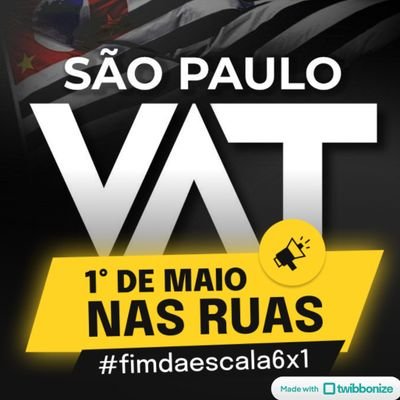 Movimento VAT por SP
🚨 Lutamos pelo #fimdaescala6x1 em São Paulo
💡 Fundador: @rickazzevedo | @movimento_vat
📢 Acompanhe e fortaleça a luta