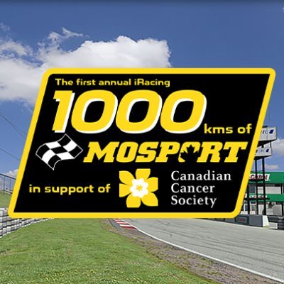 An annual sim race on iRacing running in support of the Canadian Cancer Society! Ran by @KensethFan17_20. 2025 race: May 4th