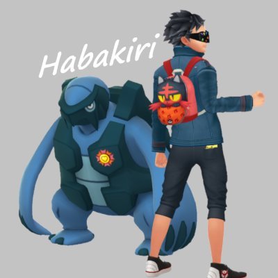 Haba_ABG's profile picture. ◆アバゴーラとガオガエン大好きおじさん(・∀・) 
◆メインはポケモンSVとポケモンGO
◆その他ゲームや日常も呟きます