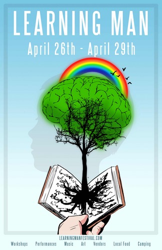 LearningManFest's profile picture. Learning Man Festival is a fully cooperative, interactive, outdoor event, for knowledge exchange. Learning Man is not for profit.There is no paid staff.