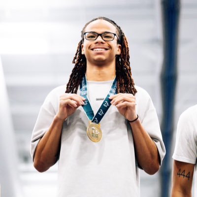 Trine - Purdue Indoor 60 Hurdles 42” : 8.21 Outdoor 110 Hurdles 42” : 14.16 Long Jump: 7.00m Triple Jump: 13.76m 200: 21.29 4x1: 40.81 100: 10.49