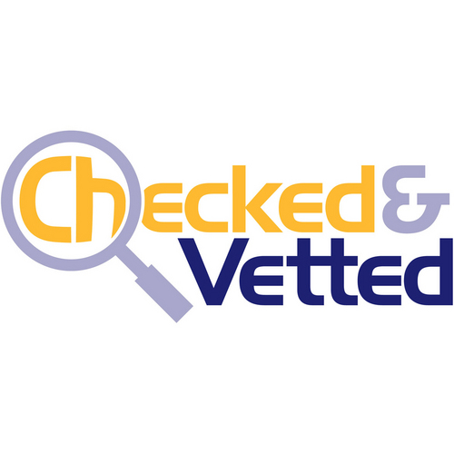 Checked and Vetted help people get info on  vetted tradesmen. Call 0191 65 111 65 for our  Trade Finder Hotline. (tweets/RTs not endorsements