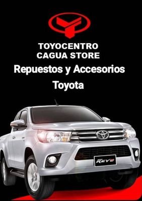 HdToyota62089's profile picture. Tenemos Repuestos y Accesorios 
Original Toyota
Cotiza con Nosotros..
Despacho a Nivel Nacional 
Estamos en Cagua 
Estado Aragua
Venezuela.