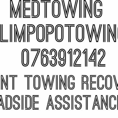 Medtowing Limpopotowing 0817826206/0763912142
ACCIDENT TOWING RECOVERY ROADSIDE ASSISTANCE
NEED A TOW CALL N PRO
DO INSURANCE TOWING 24 HOURS