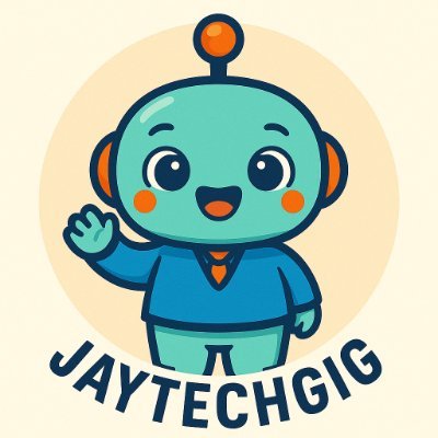 🚀 Helping Beginners Master AI & ML with Python
📥 Get My Free AI/ML eBook – https://t.co/CbEQGNCfFU
👨💻 @JayTechGig | 🤖 AI Enthusiast | 📚 Educator