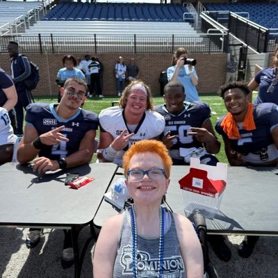 just a young lady with a newish ODU sports page.#ReignOn #RFG