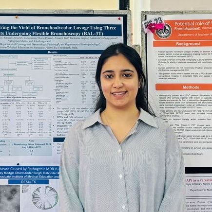 Doctoral fellow| Ph.D Research Scholar👩🏻🔬🫁
@PGIMER_Chandigarh | Hostel Secretary-Association of Basic Medical Scientists |
Harvard Medical School FCR2024