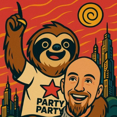 thePartyPartyUS's profile picture. What is The Party Party?: https://t.co/yZLScpHgyu

ASI 4 Everyone, by Everyone, is the only way to secure a future with Everyone. 

xlr8