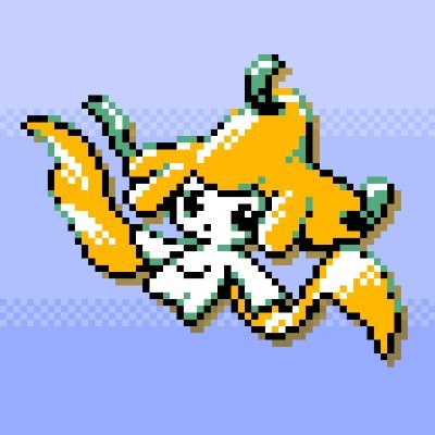 YouTubeに動画を投稿しています。Twitterには動画に出てきたドット絵やイラストなどを投稿する予定です。