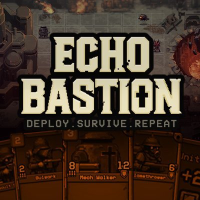 EchoBastion's profile picture. 🎴 Deckbuilder meets turn-based tactics on a dying frontline
♟️ Grid-based. Fast-paced. Relentless.
⚖️ No RNG. Just decisions with weight.