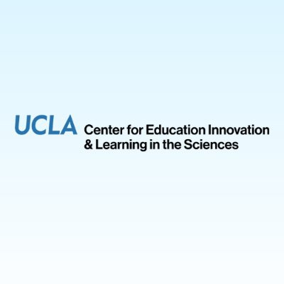 uclaceils's profile picture. UCLA Center for Education Innovation & Learning in the Sciences advances teaching excellence, assessment, diversity, and scholarship in Life & Physical Sciences