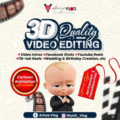 arinze_editor's profile picture. I’m Arinze, a video editor.
I help Web3 brands, DAOs & NFT projects create high-quality short-form videos, reels & explainers that actually converts