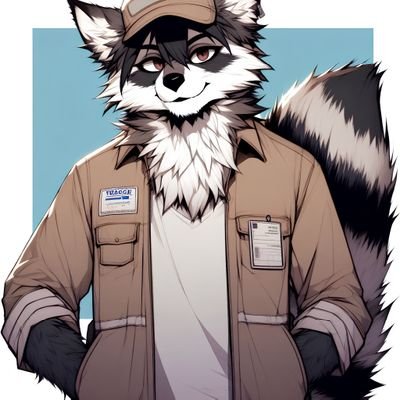 RaccoonnTM's profile picture. furry