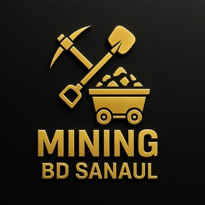 sanaull00's profile picture. All time Best mining application update ⛏️⛏️⛏️😀😀⛏️

My YouTube channel link   

 https://t.co/Tva0so8Nrj

(Mining BD Sanaul)