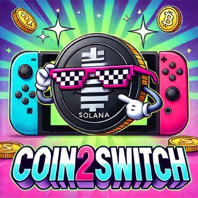 Coin2Switch | Memecoin on Solana 🚀
Mint a meme, buy a Switch 2 🎮
#Coin2Switch #Solana
https://t.co/H3VsgAvODp