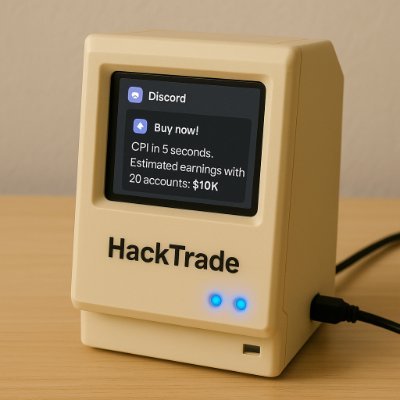 TraderChatPro's profile picture. Hi, My Name Is Aaron, How Are You Doing Today? @traderchatpro has a new trading execution device that you get free with Traderchat's discord subscription