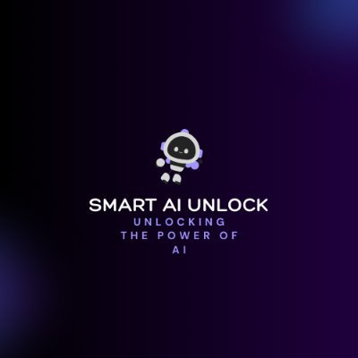 SmartAIunlock's profile picture. “Unlocking the power of AI, one tool at a time! we explore the best AI tools, tips, and tricks to level up your productivity and creativity.