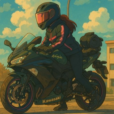 zx6r_nana's profile picture. '00(24) ♀ Kyoto zx25r→zx6r🖤💜🏍