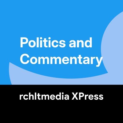 rchltXPSInfoNws's profile picture. Watch Dirty Vote o3 • art oriented → @rchltXPress & https://t.co/MMC9LkBIdK