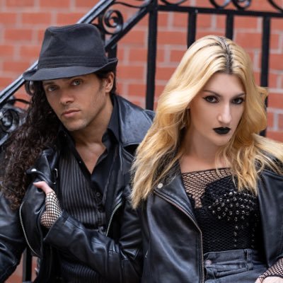 VillinsOfficial's profile picture. Jesyka ♱ Jesus are Villins, a gothic disco rock duo from NYC ✖︎ (@jesyka + @theguitarjesus)