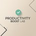 Productivity Boost Lab (@prodboostlab) Twitter profile photo Productivity Boost Lab (@prodboostlab) Twitter profile photo