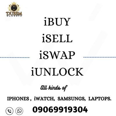 Gadget hub in Anambra! Get your iPhones, Samsungs, iPads, iWatches, JBL Speakers & accessories at unbeatable prices. Instant delivery, DM for deals💰🛒🛍️