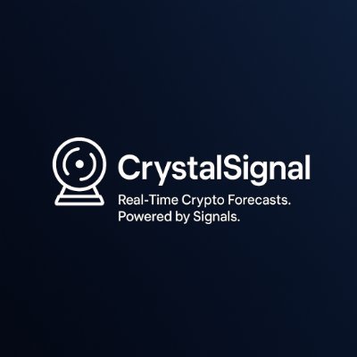 CrystalSignal1's profile picture. 🔮 Real-time crypto forecasts powered by signals.
🐋 Whale moves, sentiment flips, and narrative trends.
⚡️Join FREE Telegram → https://t.co/OWT1AN58Zy