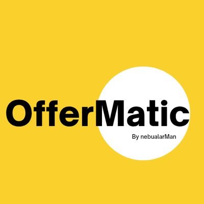 vbackkumar's profile picture. Offermatic is an AI-powered deal hunter that crawls top shopping sites to find trending products and the best offers.